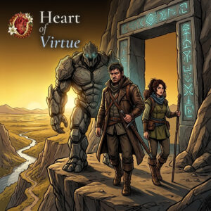 Heart of Virtue: Jean, Gorran and Mara at Grondia's eastern gate